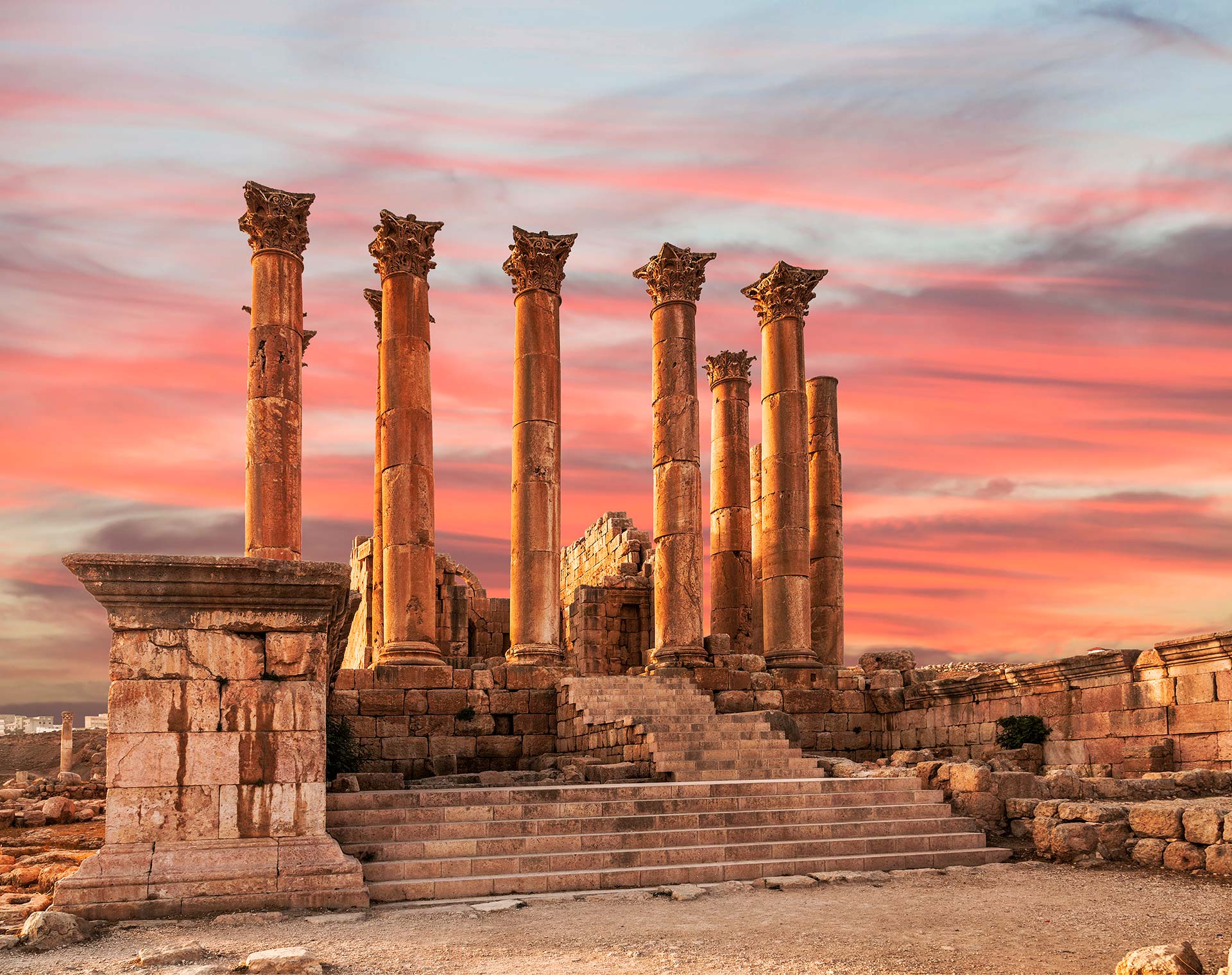 Jordania Jerash