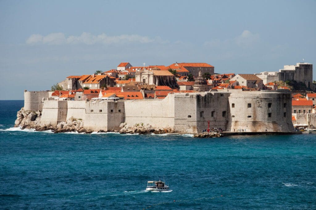 Vista muralla de Dubrovnik