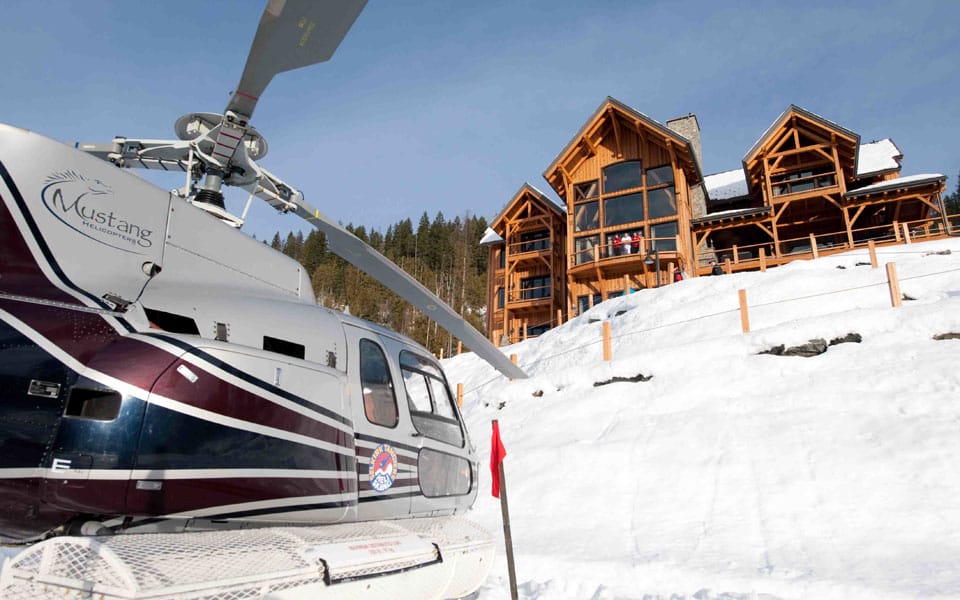 helipad Big Horn Revelstoke