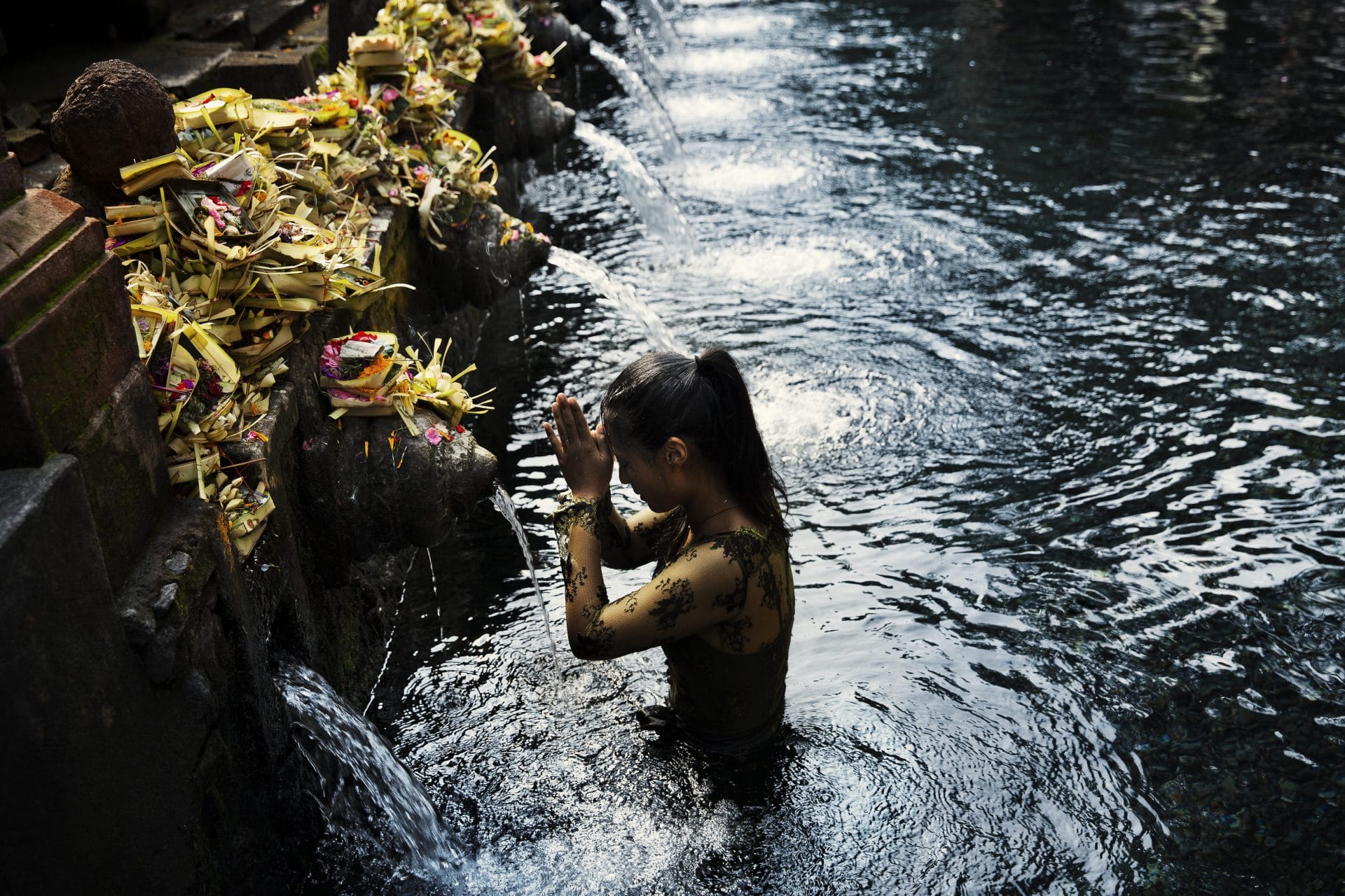 Blessing of water Indonesia