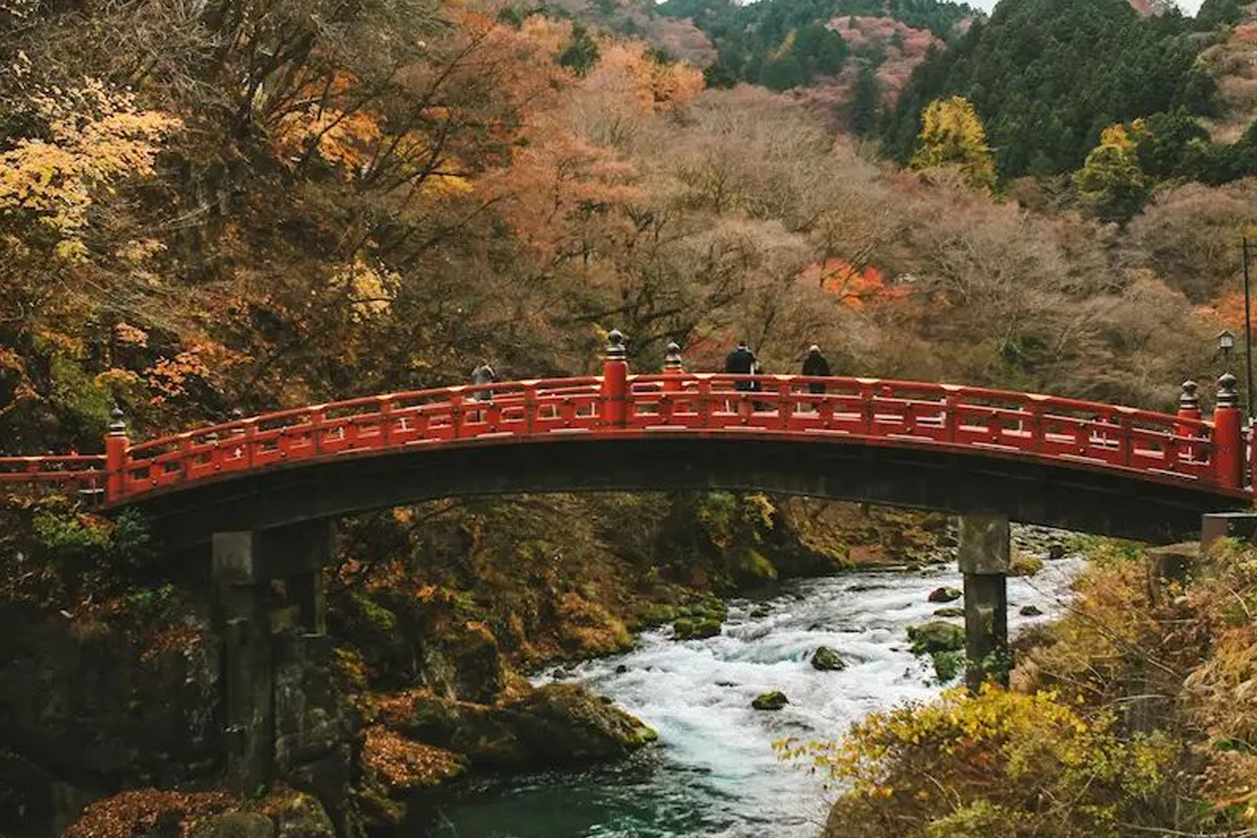 Montañas en Nikko, Japón