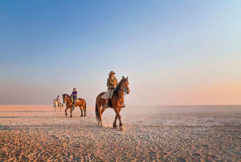 Kalahari a caballo