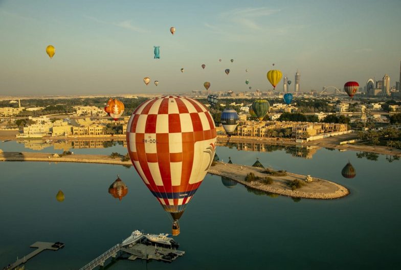 Qatar vuelo en globo aerostático Qatar