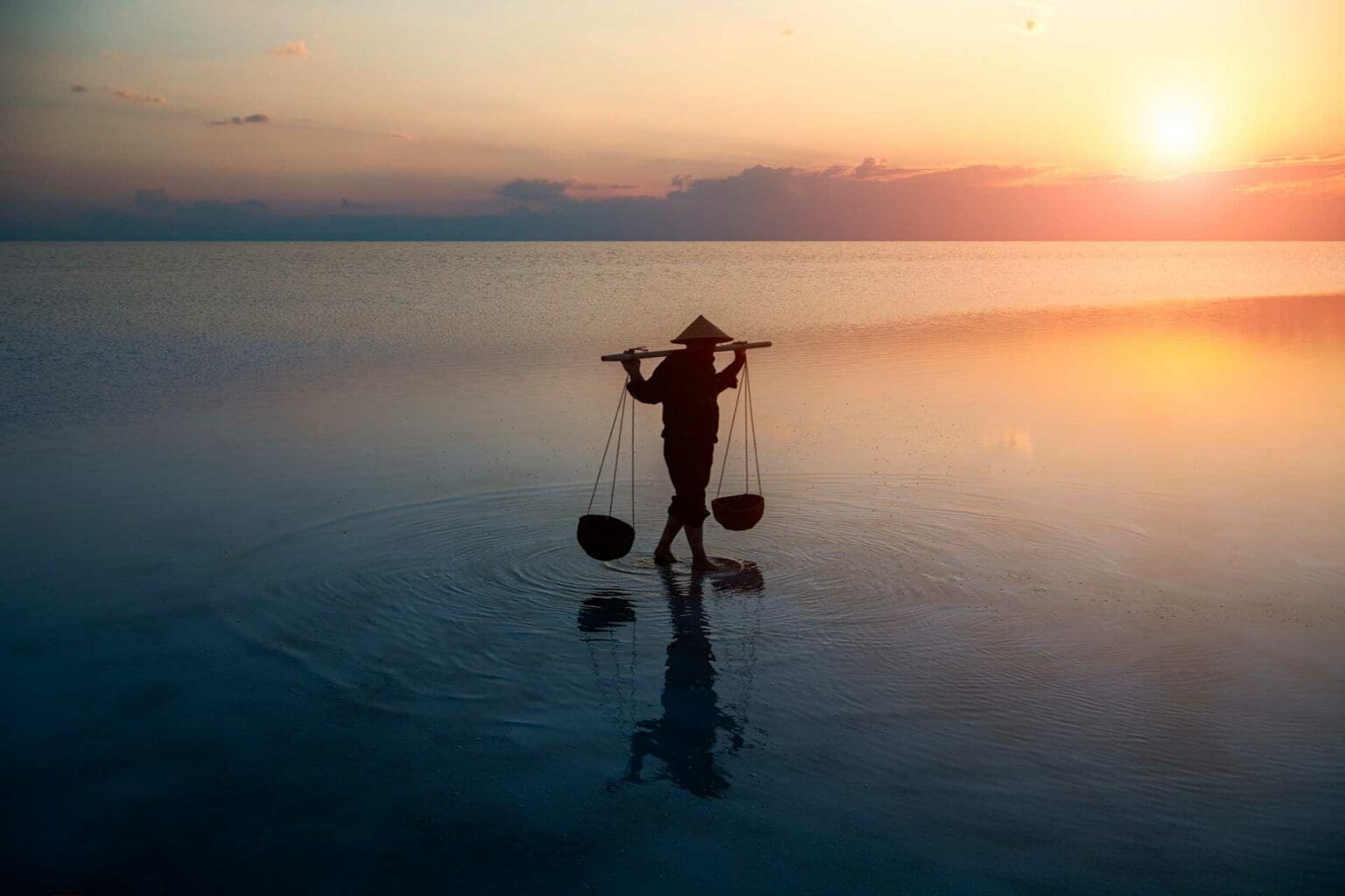 Camboya pescador