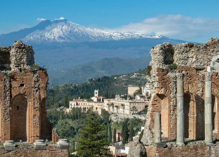 Taormina vista desde Four Seasons