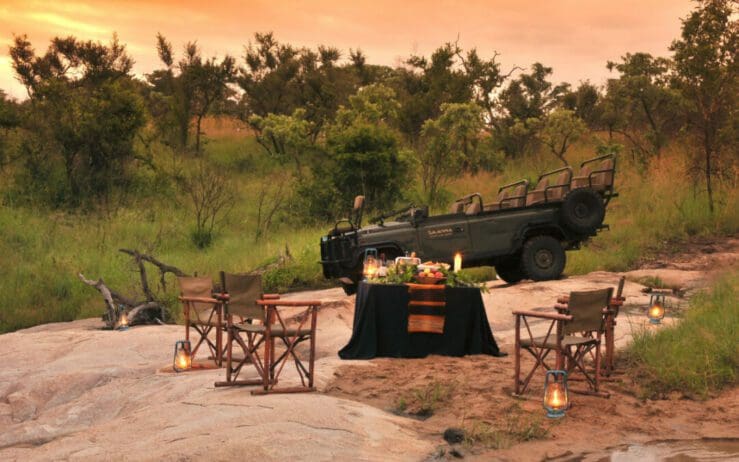 Picnic en la sabana Sudáfrica