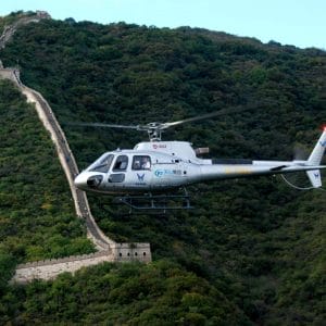 helicoptero muralla china