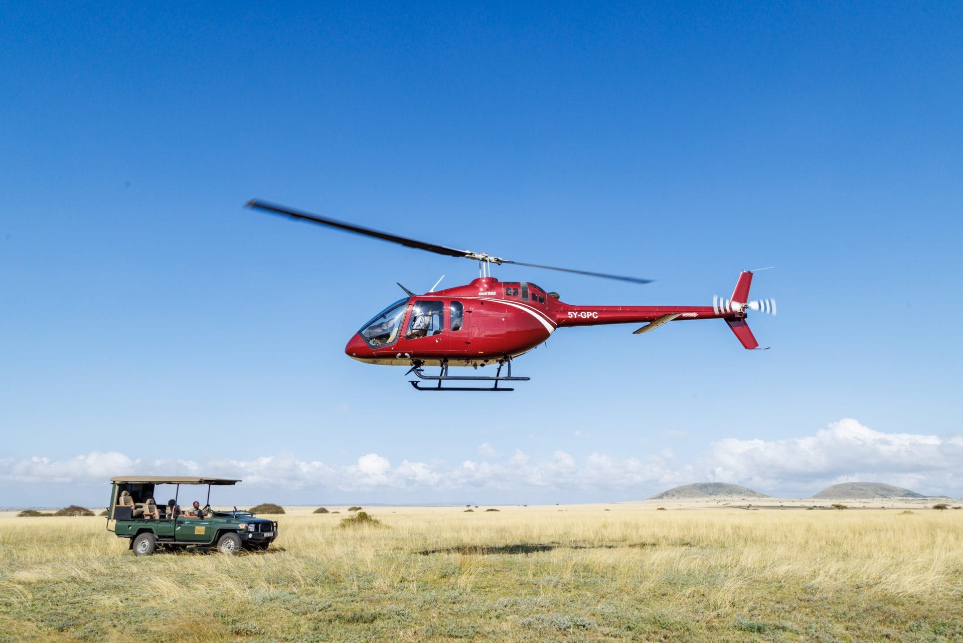 Vuelo en helicóptero Kenia