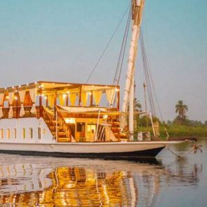 Barco privado Nilo Egipto