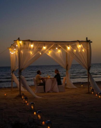 Cena privada playa Egipto