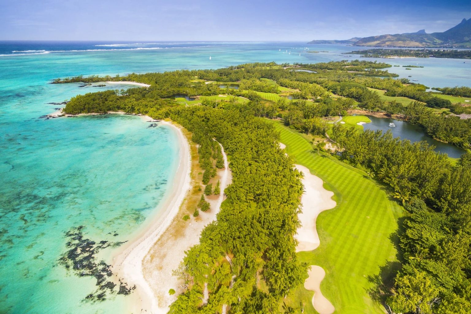 Golf en Ile aux cerfs - Isla Mauricio