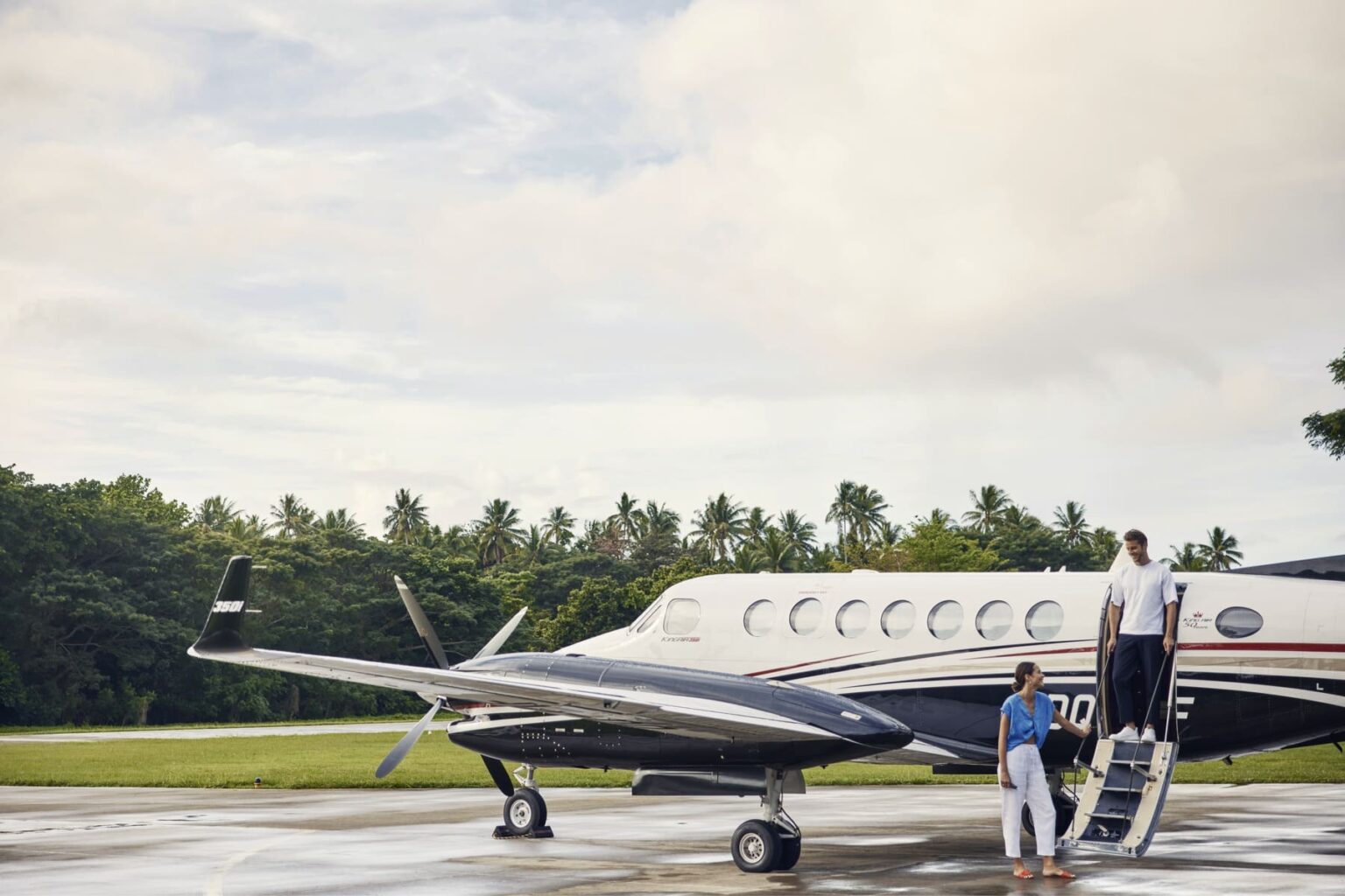 Avión privado experiencias de lujo Viaje de novios