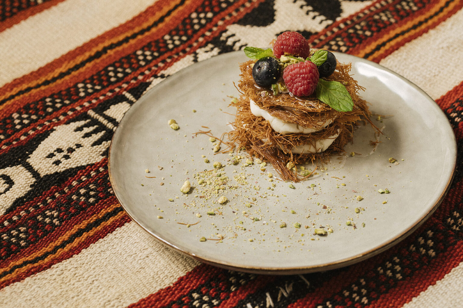 Gastronomía en el desierto Habitas Al-Ula