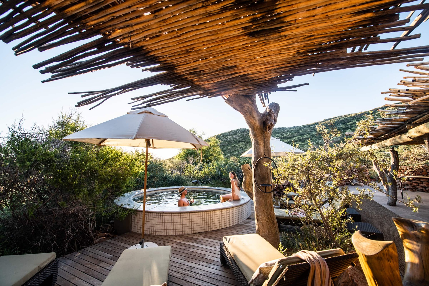 Piscina privada en pareja Tswalu Kalahari - Tarkuni, Sudáfrica