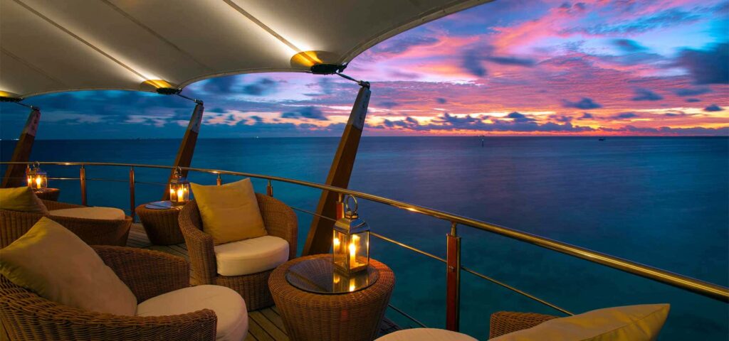 Atardecer en Baros Maldives