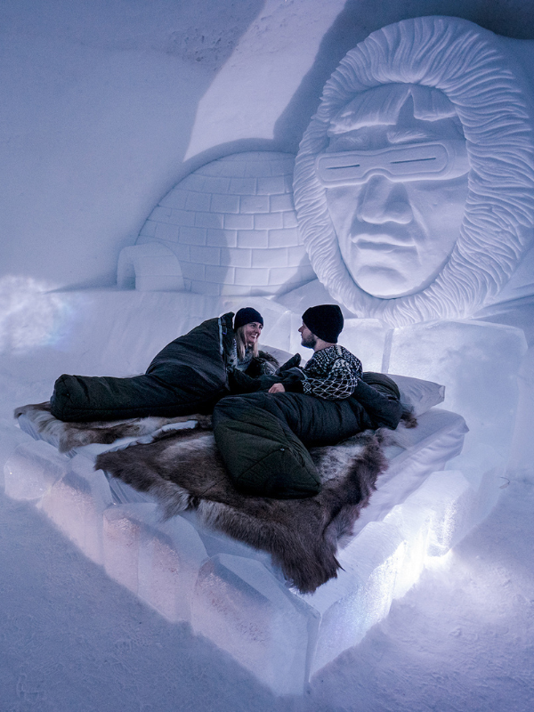 One-week stay at the Icehotel (Jukkasjärvi, Sweden)