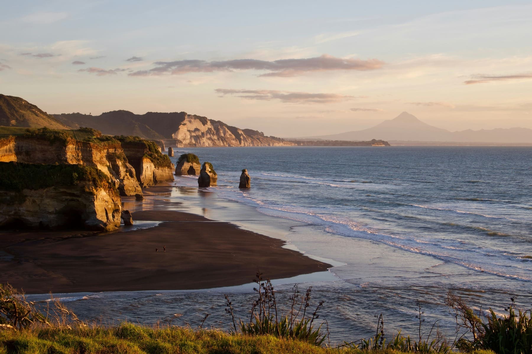 Playa en Nueva Zelanda
