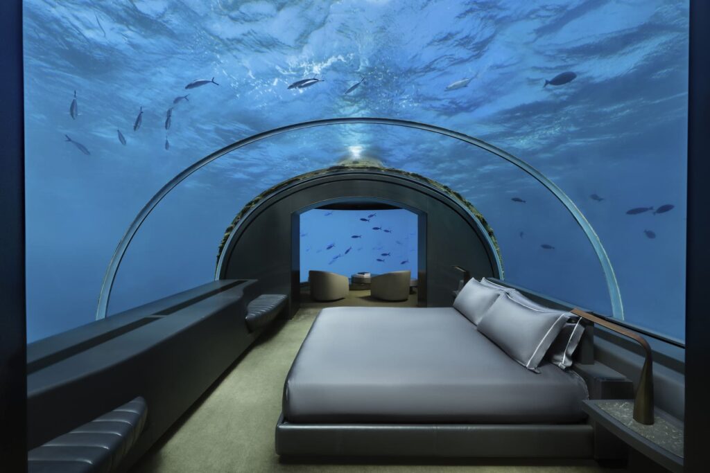 Habitación submarina Conrad Maldives