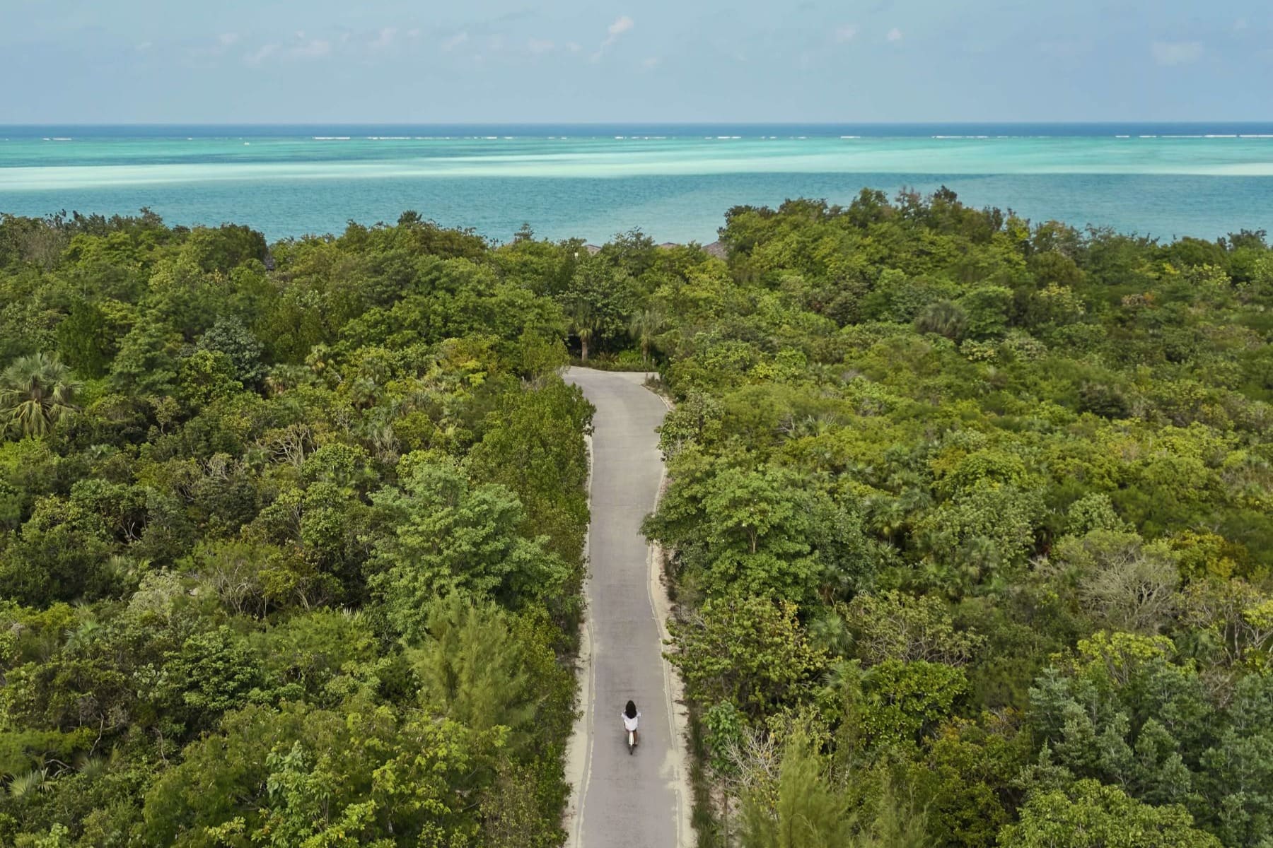 Turks & Caicos COMO Parrot Cay bicicleta
