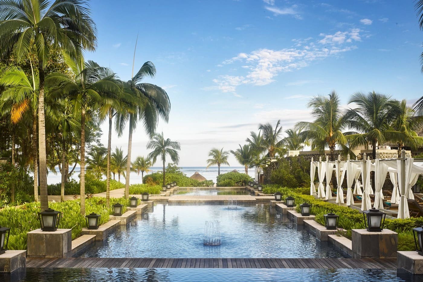 Piscina St. Regis Le Morne Mauricio