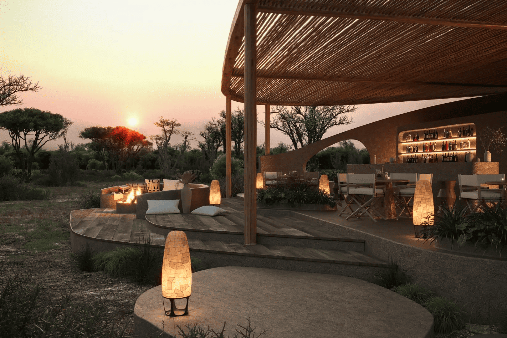 Ubuyu A Banyan Tree Escape Tanzania atardecer